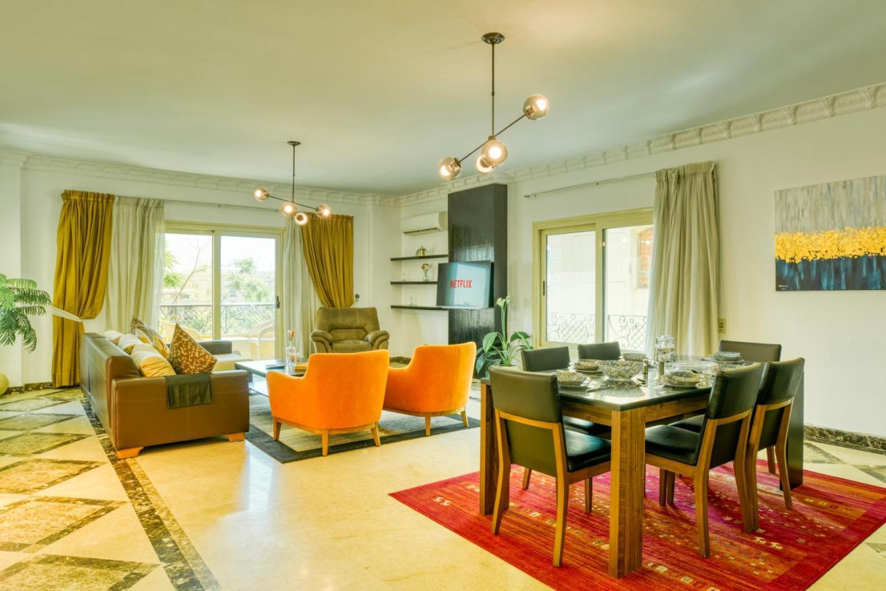 Elegant Cairo Apartment near Cairo Festival City Exterior foto